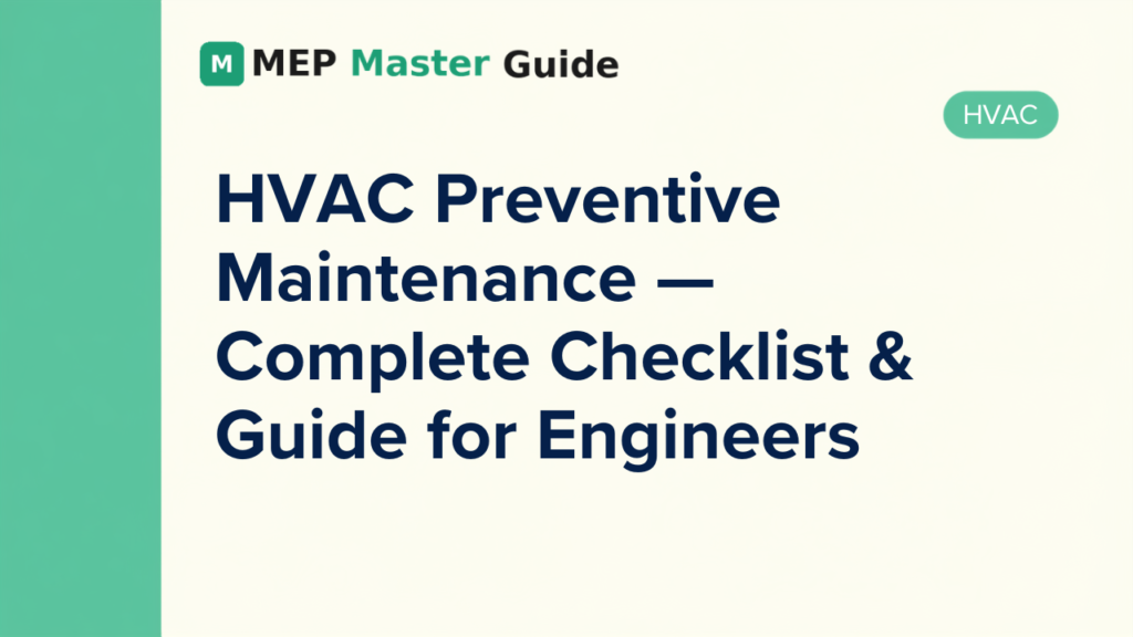 HVAC-Preventive-Maintenance-—-Complete-Checklist-Guide