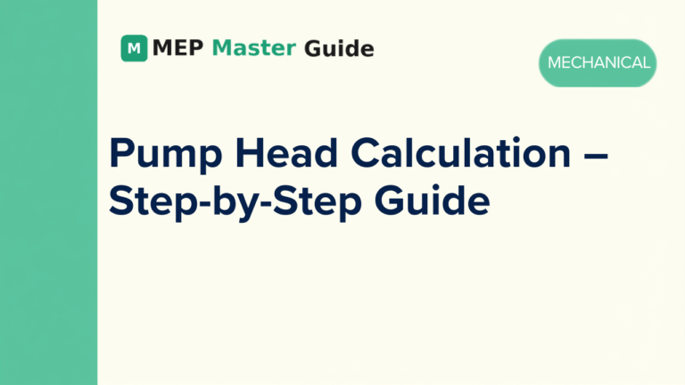 Pump-Head-Calculation