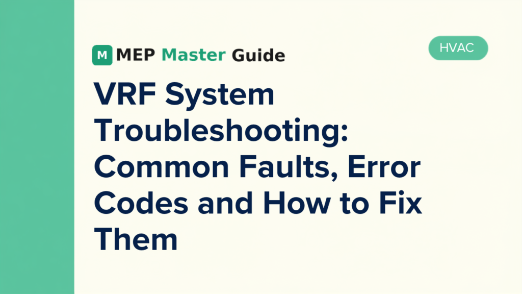 VRF-System-Troubleshooting-Common-Faults-Error-Codes-and-How-to-Fix-Them.