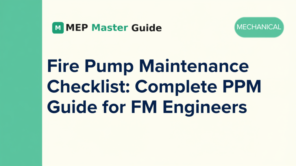 Fire-Pump-Maintenance-Checklist-Complete-PPM-Guide