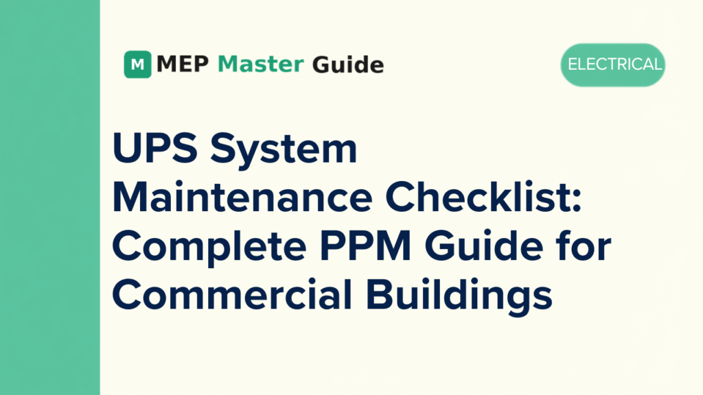 UPS-System-Maintenance-Checklist-Complete-PPM-Guide-for-Commercial-Buildings.
