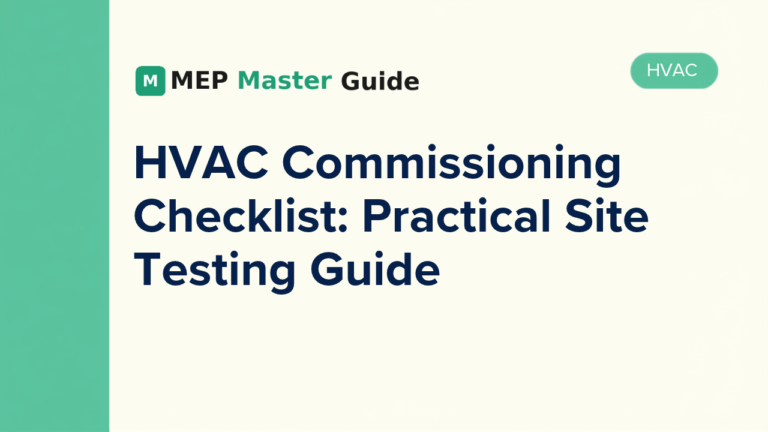 HVAC-Commissioning-Checklist-Practical-Site-Testing-Guide